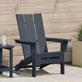 Silla Adirondack Plegable Azul marino 80,5 x 74,5 x 92 cm HDPE en Sillas de jardín | Comprar online en Foru.es