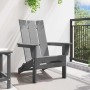 Silla Adirondack Plegable Gris Claro 80,5 x 74,5 x 92 cm HDPE en Sillas de jardín | Comprar online en Foru.es