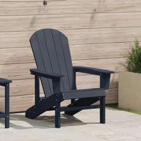 Silla Adirondack Azul marino 82 x 74 x 92 cm HDPE en Sillas de jardín | Comprar online en Foru.es
