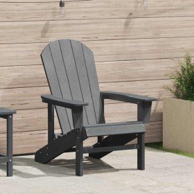 Silla Adirondack Gris Claro 82 x 74 x 92 cm HDPE en Sillas de jardín | Comprar online en Foru.es