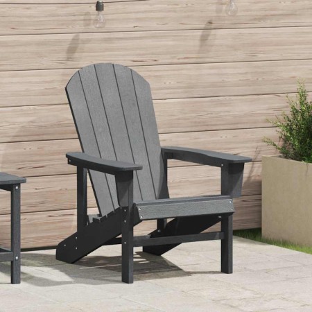 Silla Adirondack Gris Claro 82 x 74 x 92 cm HDPE en Sillas de jardín | Comprar online en Foru.es