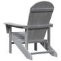 Silla Adirondack Gris Claro 82 x 74 x 92 cm HDPE en Sillas de jardín | Comprar online en Foru.es