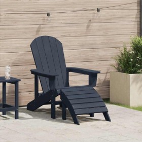 Silla Adirondack Azul marino 82 x 74 x 92 cm HDPE en Sillas de jardín | Comprar online en Foru.es