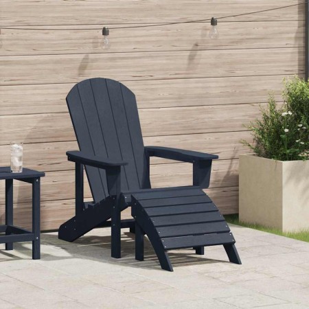 Silla Adirondack Azul marino 82 x 74 x 92 cm HDPE en Sillas de jardín | Comprar online en Foru.es