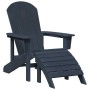 Silla Adirondack Azul marino 82 x 74 x 92 cm HDPE en Sillas de jardín | Comprar online en Foru.es