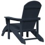 Silla Adirondack Azul marino 82 x 74 x 92 cm HDPE en Sillas de jardín | Comprar online en Foru.es