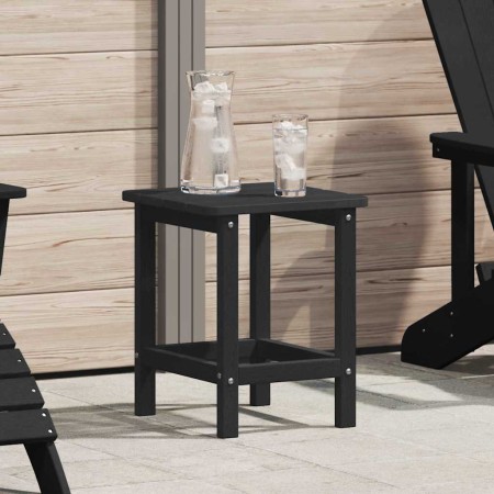 Mesa lateral Negro 38 x 38 x 46 cm Polietileno en Mesas de jardín | Comprar online en Foru.es