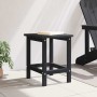 Mesa lateral Negro 38 x 38 x 46 cm Polietileno en Mesas de jardín | Comprar online en Foru.es