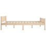 Estructura de cama de madera maciza de pino 120x200 cm de vidaXL, Camas y somieres - Ref: Foro24-322098, Precio: 93,38 €, Des...