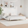 Estructura de cama madera de ingeniería blanco brillo 200x200cm de vidaXL, Camas y somieres - Ref: Foro24-832007, Precio: 123...