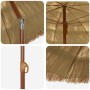 Sombrilla de jardín Natural 160 x 160 x 196 cm en Sombrillas | Comprar online en Foru.es