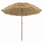 Parasol de playa Natural 255 x 255 x 255 cm Poliéster y Acero en Sombrillas | Comprar online en Foru.es
