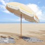 Parasol de playa Amarillo y 205 x 205 x 210 cm en Sombrillas | Comprar online en Foru.es