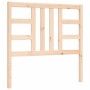 Estructura de cama con cabecero madera maciza 90x200 cm de vidaXL, Camas y somieres - Ref: Foro24-3191956, Precio: 87,94 €, D...