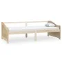 Sofá cama 3 plazas de madera maciza de pino 90x200 cm de vidaXL, Camas y somieres - Ref: Foro24-322164, Precio: 82,22 €, Desc...