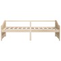 Sofá cama 3 plazas de madera maciza de pino 90x200 cm de vidaXL, Camas y somieres - Ref: Foro24-322164, Precio: 82,96 €, Desc...