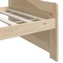Sofá cama 3 plazas de madera maciza de pino 90x200 cm de vidaXL, Camas y somieres - Ref: Foro24-322164, Precio: 82,22 €, Desc...