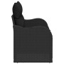 Sofá de jardín Negro 121 x 62 x 69 cm ratán sintético en Sofás de exterior | Comprar online en Foru.es
