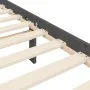 Gray solid wood bed frame with headboard 200x200 cm by vidaXL, Beds and slatted bases - Ref: Foro24-3191928, Price: 162,68 €,...