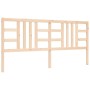 Estructura de cama con cabecero madera maciza 200x200 cm de vidaXL, Camas y somieres - Ref: Foro24-3191991, Precio: 148,70 €,...