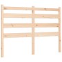 Estructura de cama con cabecero madera maciza 140x190 cm de vidaXL, Camas y somieres - Ref: Foro24-3192016, Precio: 125,07 €,...