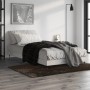 Estructura de cama madera de ingeniería gris hormigón 100x200cm de vidaXL, Camas y somieres - Ref: Foro24-832161, Precio: 96,...