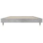Estructura de cama madera de ingeniería gris hormigón 100x200cm de vidaXL, Camas y somieres - Ref: Foro24-832161, Precio: 96,...