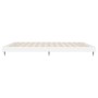 Estructura de cama madera de ingeniería blanco brillo 120x200cm de vidaXL, Camas y somieres - Ref: Foro24-832255, Precio: 109...