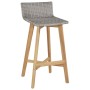 Taburetes de cocina 2 unidades madera maciza acacia de vidaXL, Sillas de jardín - Ref: Foro24-44229, Precio: 140,82 €, Descue...