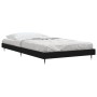 Estructura de cama madera de ingeniería negra 90x200 cm de vidaXL, Camas y somieres - Ref: Foro24-832166, Precio: 92,83 €, De...