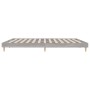 Estructura de cama madera de ingeniería gris Sonoma 120x200 cm de vidaXL, Camas y somieres - Ref: Foro24-832051, Precio: 101,...