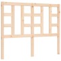 Estructura de cama con cabecero madera maciza 120x200 cm de vidaXL, Camas y somieres - Ref: Foro24-3191966, Precio: 117,14 €,...