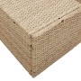 Sofá de jardín Beige 123 x 62 x 69cm ratán sintético en Sofás de exterior | Comprar online en Foru.es
