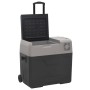 Nevera con ruedas y adaptador polipropileno negro y gris 30 L de vidaXL, Neveras - Ref: Foro24-3154635, Precio: 273,99 €, Des...