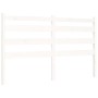 Estructura de cama con cabecero madera maciza blanco 160x200 cm de vidaXL, Camas y somieres - Ref: Foro24-3192047, Precio: 14...