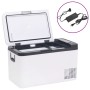 Nevera con asa y adaptador PP y PE negro y blanco 18 L de vidaXL, Neveras - Ref: Foro24-3154633, Precio: 337,82 €, Descuento: %