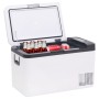 Nevera con asa y adaptador PP y PE negro y blanco 18 L de vidaXL, Neveras - Ref: Foro24-3154633, Precio: 337,82 €, Descuento: %