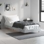 Estructura de cama madera de ingeniería gris hormigón 75x190 cm de vidaXL, Camas y somieres - Ref: Foro24-832209, Precio: 86,...