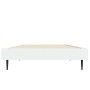 Estructura de cama madera de ingeniería blanca 75x190 cm de vidaXL, Camas y somieres - Ref: Foro24-832309, Precio: 82,15 €, D...