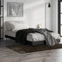 Estructura de cama madera de ingeniería negra 100x200 cm de vidaXL, Camas y somieres - Ref: Foro24-832262, Precio: 87,59 €, D...