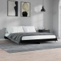 Estructura de cama madera de ingeniería negra 200x200 cm de vidaXL, Camas y somieres - Ref: Foro24-832110, Precio: 124,11 €, ...