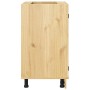 Armario con puerta Miel 60 x 46 x 81,5 cm Madera de pino macizo en Armarios de cocina | Comprar online en Foru.es