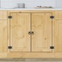 Armario con puerta Miel 80 x 46 x 81,5 cm Madera de pino macizo en Armarios de cocina | Comprar online en Foru.es