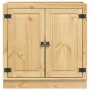 Armario con puerta Miel 80 x 46 x 81,5 cm Madera de pino macizo en Armarios de cocina | Comprar online en Foru.es