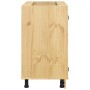 Armario con cajón Miel 80 x 46 x 81,5 cm Madera de pino macizo en Armarios de cocina | Comprar online en Foru.es