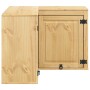 Armario con estante Miel 80 x 80 x 60 cm Madera de pino macizo en Armarios de cocina | Comprar online en Foru.es