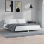 Estructura de cama madera de ingeniería blanco brillo 120x200cm de vidaXL, Camas y somieres - Ref: Foro24-832151, Precio: 135...
