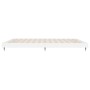 Estructura de cama madera de ingeniería blanco brillo 120x200cm de vidaXL, Camas y somieres - Ref: Foro24-832151, Precio: 135...