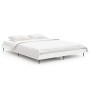 Estructura de cama madera de ingeniería blanca 135x190 cm de vidaXL, Camas y somieres - Ref: Foro24-832285, Precio: 101,12 €,...