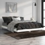 Estructura de cama madera de ingeniería blanca 135x190 cm de vidaXL, Camas y somieres - Ref: Foro24-832285, Precio: 101,12 €,...